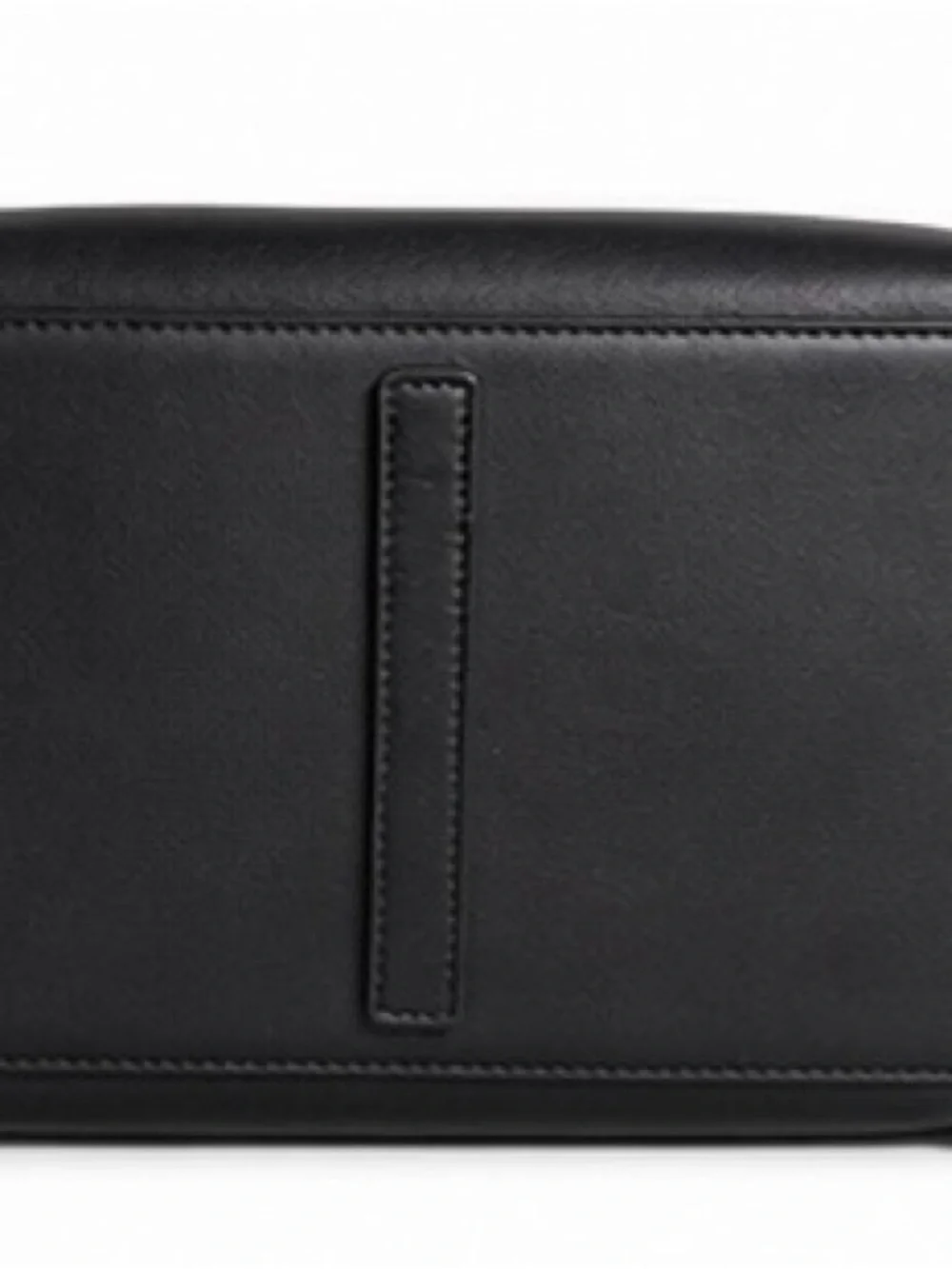 Ralph Lauren Ricky 33 Black Soft Calfskin Leather Satchel Made in Italy